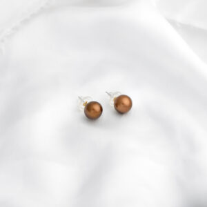 Chocolate Pearl Earrings