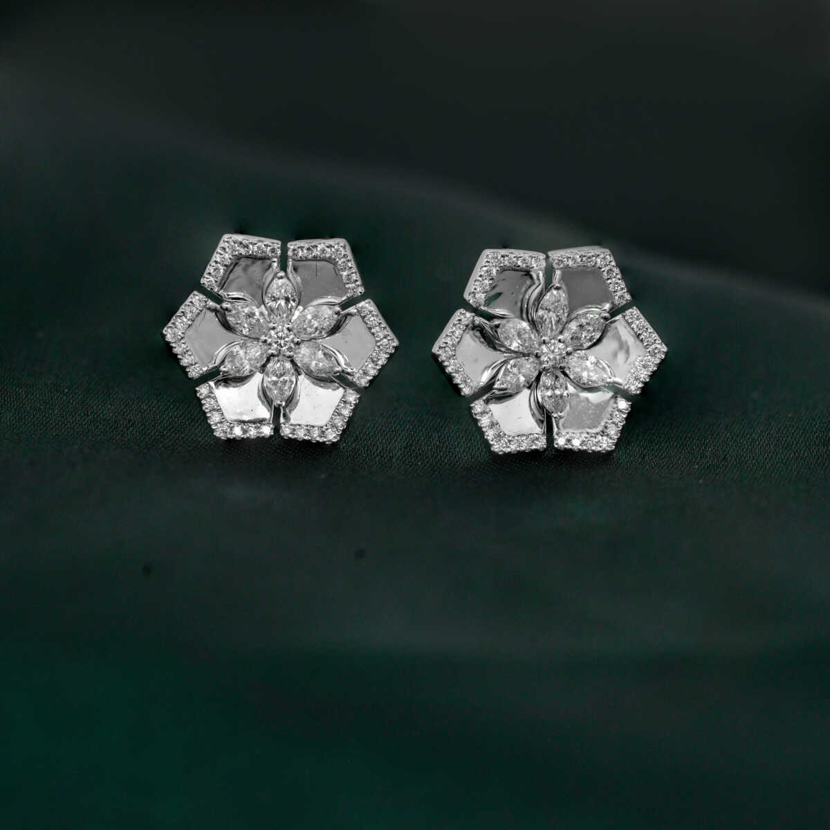 Diamond Stud Earrings