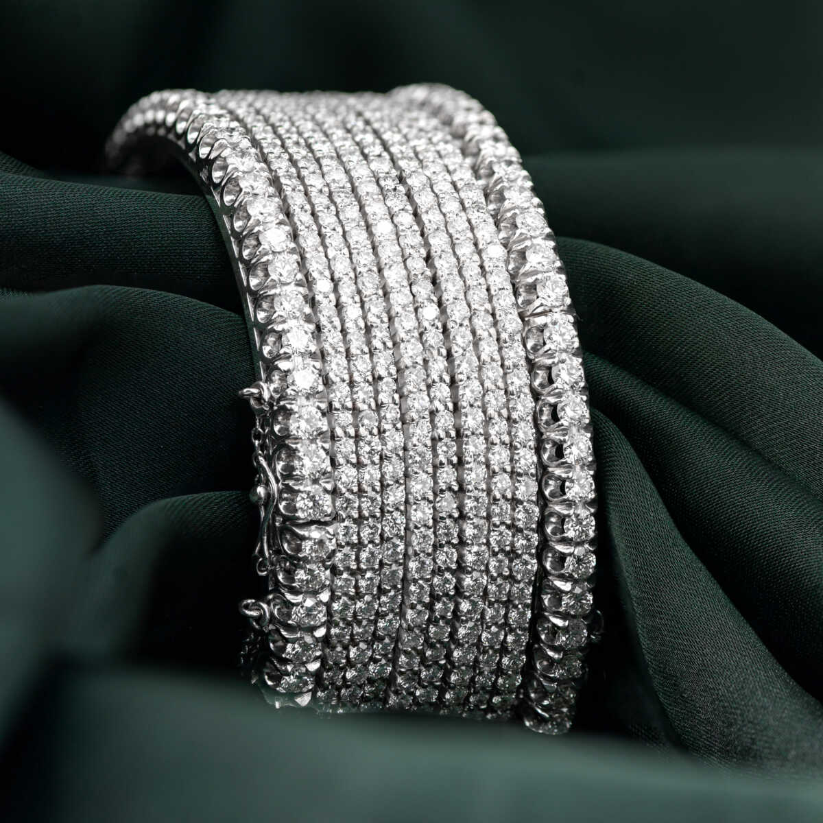 Diamond Bangles Set
